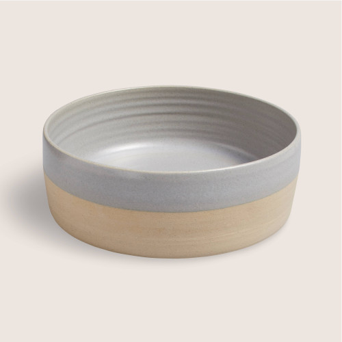 Grey Ceramic Food Bowl