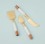 Mango Wood + Marble Cheese Knife Set