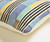 Abstract Block Striped Pillow Cover