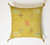 Yellow Embroidered Pillow Cover