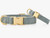 Sage Velvet Dog Collar