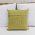 Green Embroidered Pillow Cover