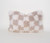 Moroccan Beige Check Rug Pillow