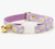 Purple Daisies Cat Collar