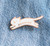 Copper + White Zoomies Pin