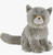 Gray Persian Cat Plush Toy