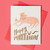 Happy Purrrthday Risograph Card