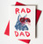 Rad Dad Risograph Day Card