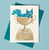 World's Best Cat Mom Risograph Day Card