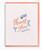 Thank You Drinks Card