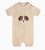 Knit Puppy Dog Baby Romper