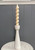 White Concrete Taper Candle Holder