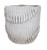 Handmade Pleated Stoneware Planter
