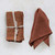 Rust Stonewashed Linen Napkins - 4pc.