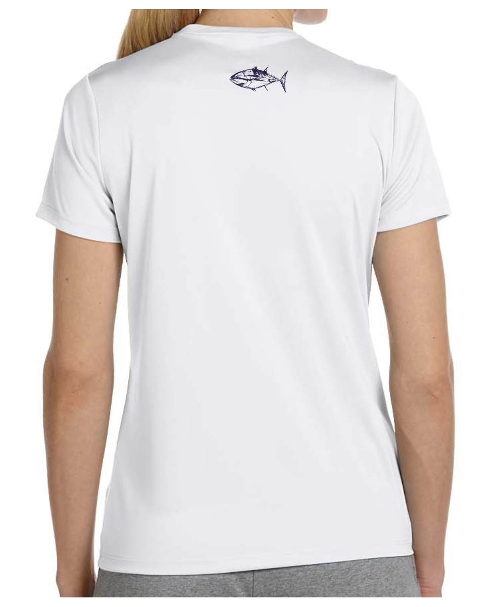 Crossed Hooks Performance Ladies Tee Wicked Tuna Gear