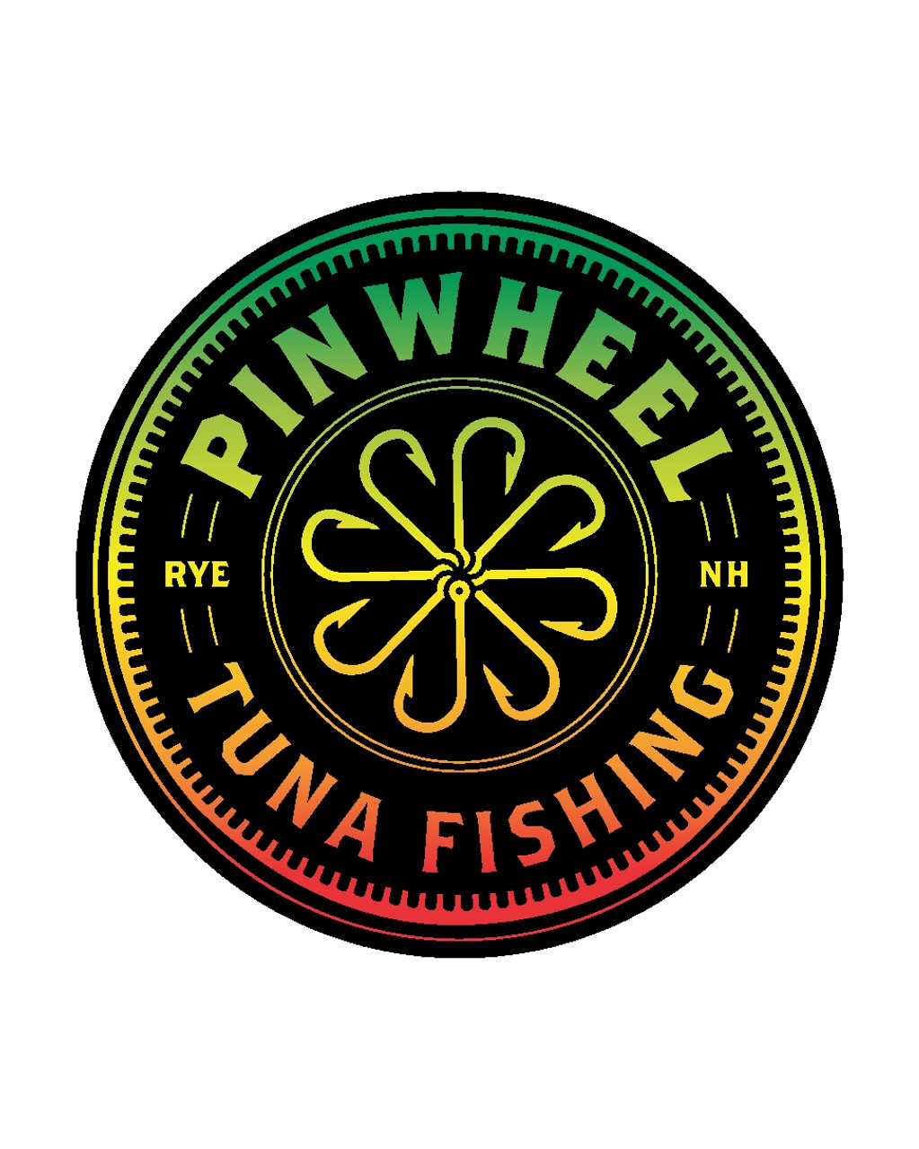 Pinwheel tuna fishing apparel Clearance