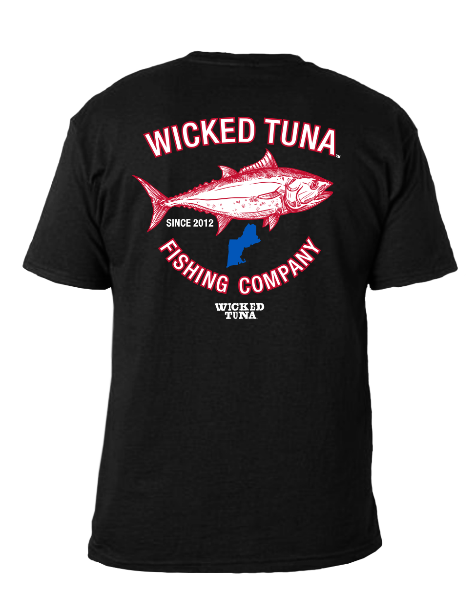 Wicked Tuna Fishing Company Pocket Tee Wicked Tuna Gear