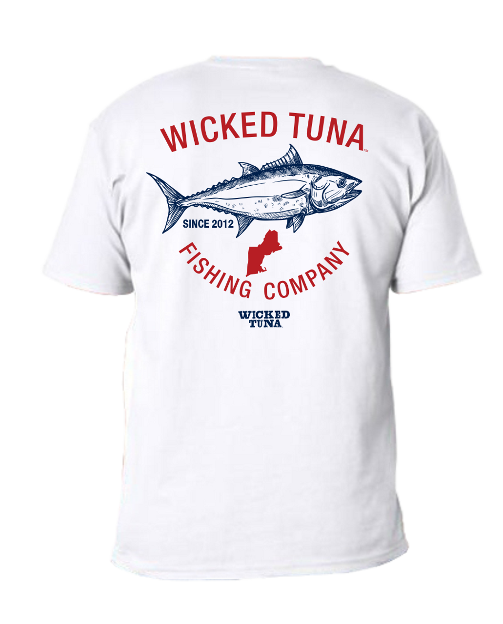 Wicked Tuna Fishing Company Pocket Tee
