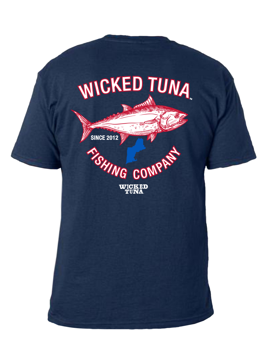 Wicked Tuna Fishing Company Pocket Tee Wicked Tuna Gear