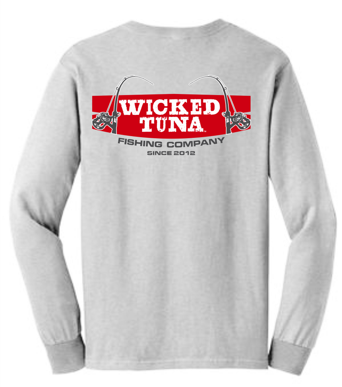 Wicked Tuna Fishing Company Long Sleeve Pocket Tee