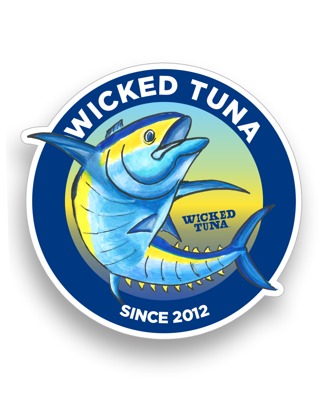 Tuna Badge Decal