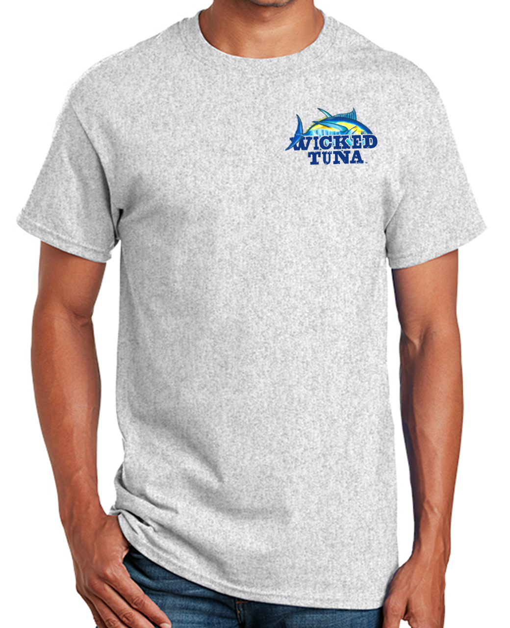 Half Moon Tuna Short Sleeve T-shirt - Wicked Tuna