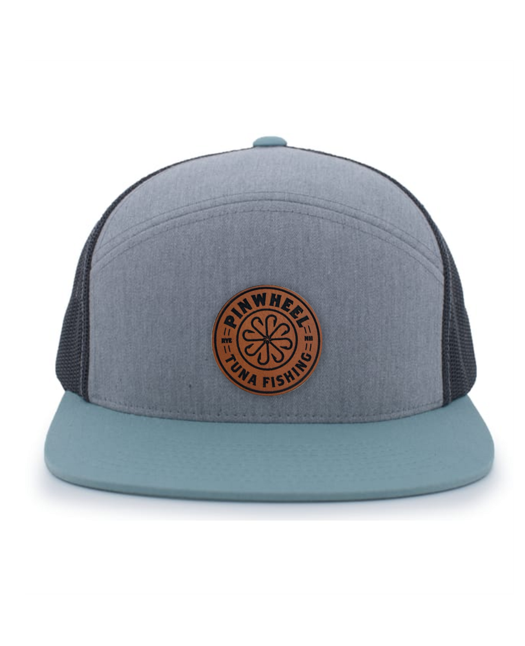 Pinwheel Arch Snapback Trucker Hat