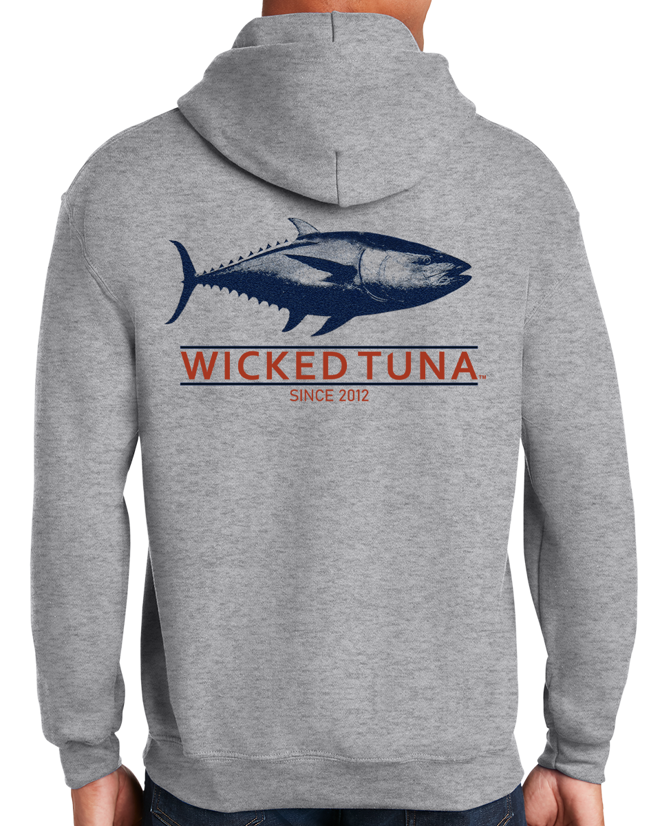 Tuna Profile Hooded Sweatshirt Wicked Tuna