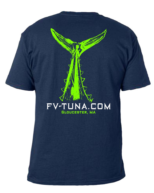 FV-Tuna.com Tuna Tail S/S Ladies Tee - Wicked Tuna Gear