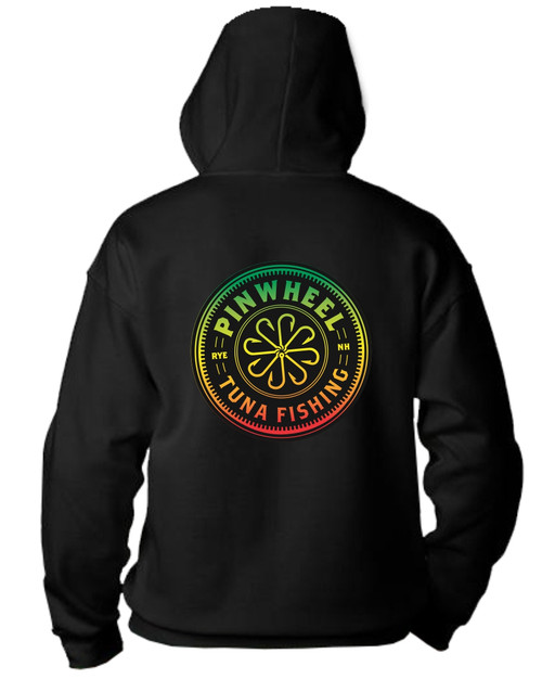 Pinwheel Rasta Hoodie Wicked Tuna Gear