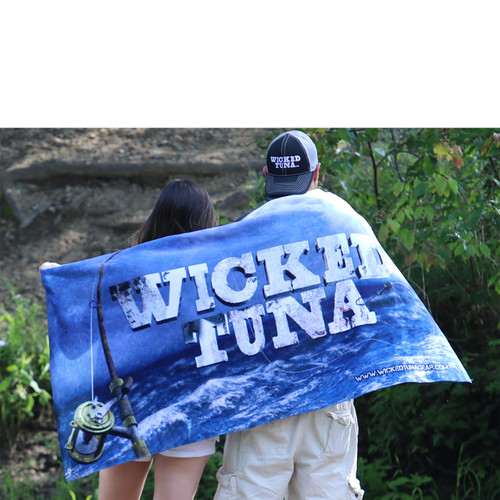 Wicked Tuna Full Color Towel Wicked Tuna Full Color Towel
