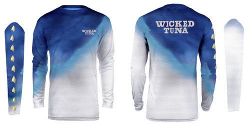 Wicked Tuna Finny Performance Tee Wicked Tuna Gear