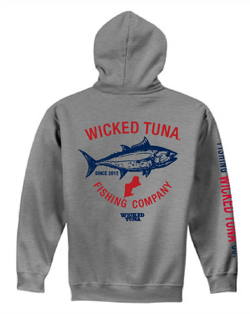 Custom name Tuna fishing boat team 3D Printing Men's Hoodie & Sweatshirt  Autumn Unisex Zip Hoodie Casual Tracksuits KJ774