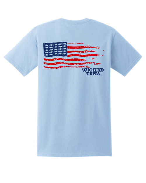 The American Flag Pocket Tee - Wicked 