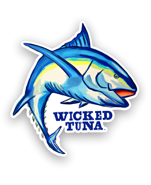 Jumping Tuna Decal