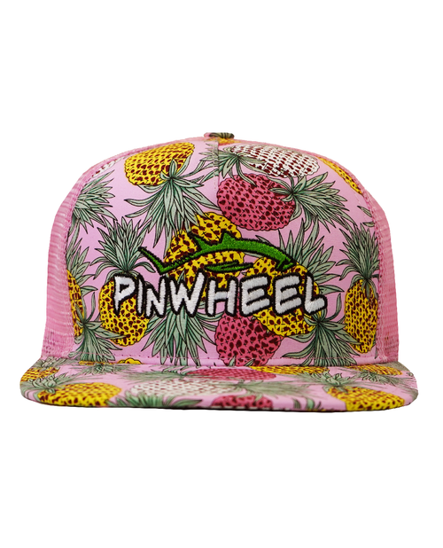 Pineapple Pinwheel Aztec Bucket Hat 