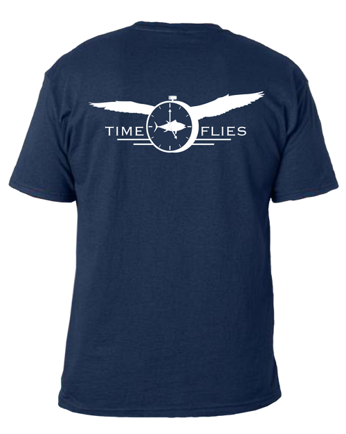 Time Flies Boat Design Tee