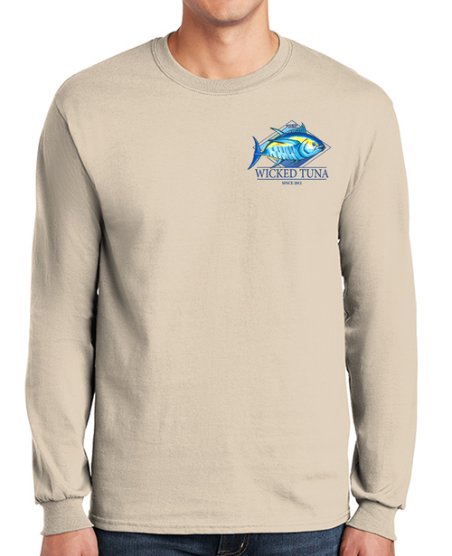 Fresh Catch Long Sleeve T-shirt - Wicked Tuna