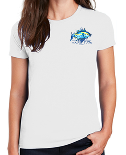 Fresh Catch Ladies T-shirt - Wicked Tuna