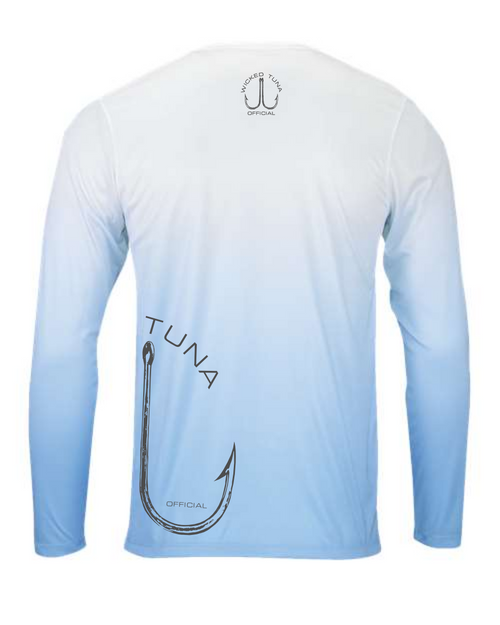 Double Hooks Fade Long Sleeve - UPF 50+ Performance shirt