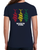 Rasta Hanging Tunas  Ladies T-shirt - Wicked Tuna 