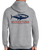 Tuna Profile Hooded Sweatshirt - Wicked Tuna 