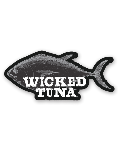Watermark Tuna Decal Wicked Tuna Gear