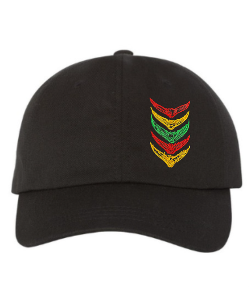 Rasta Trophy Low-Profile Cotton Dad Cap
