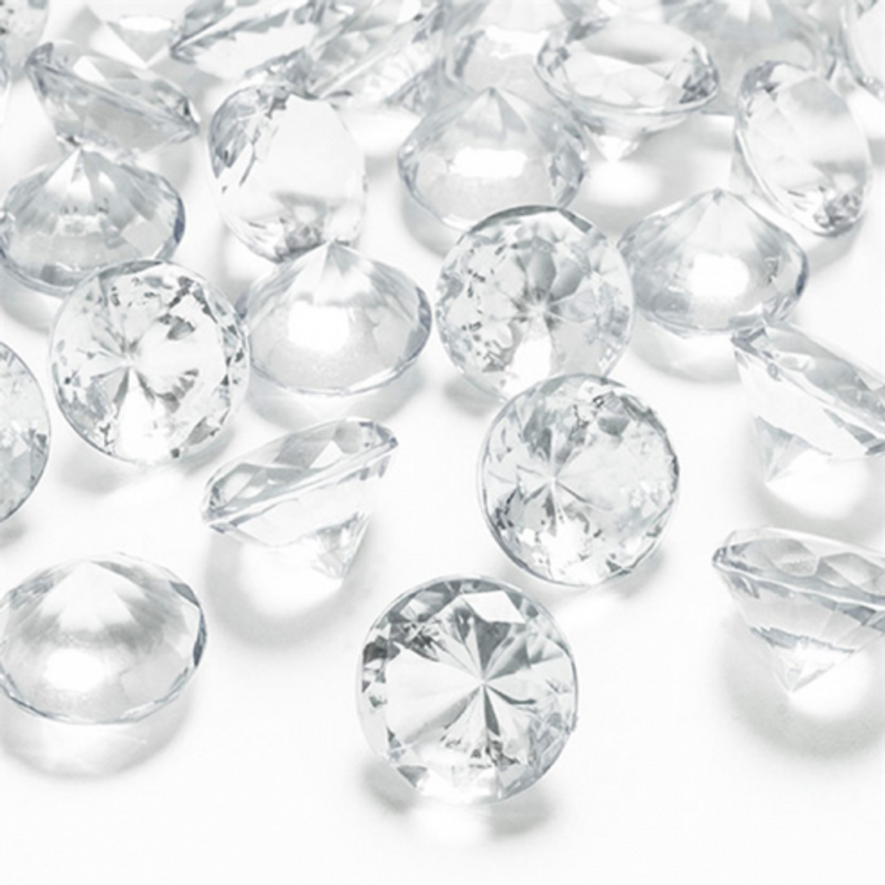 Perle de diamant 10 mm Argent