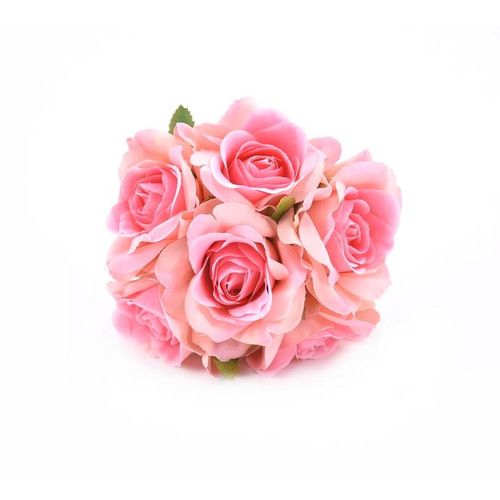 Bouquet de mini rose rose x6 fleurs