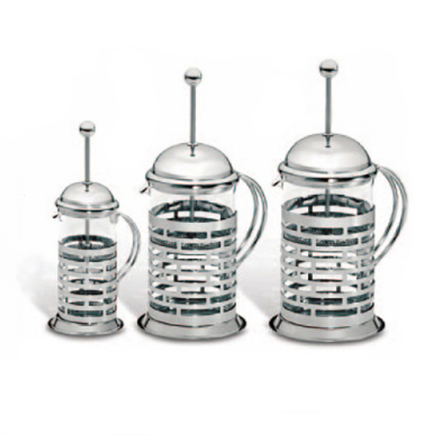 The tea press is the most convenient fun way to brew up your loose leaf teas. Add a touch of class to the countertop with these attractive designs. Choose your size, 2-cup, 4-cup, or the giant 6-cup for the real tea fanatic!