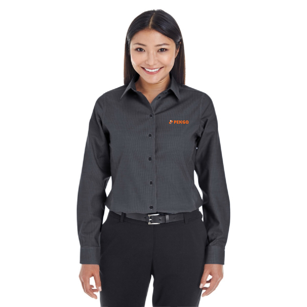 Ladies Devon & Jones Royal Dobby Dress Shirts - ITA Gear Store