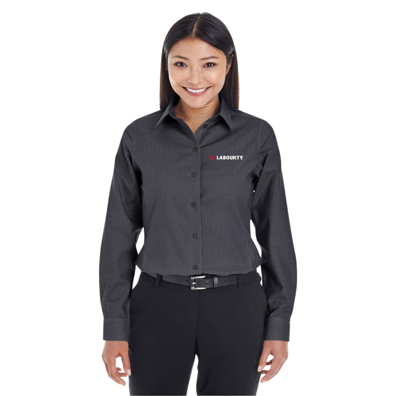 Ladies Devon & Jones Royal Dobby Dress Shirts - LaBounty - ITA Gear Store