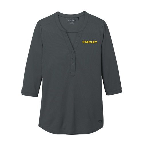 OGIO Ladies Jewel Henley - Stanley